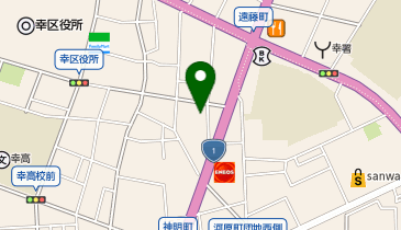 【予約制】akippa [82ad7]幸区紺屋町▽個宅アキッパ駐車場の地図画像