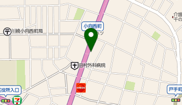 【予約制】akippa [e9242]幸区戸手2丁目6▽個宅アキッパ駐車場の地図画像