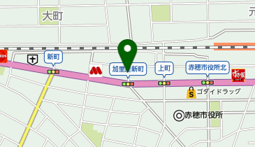 【予約制】akippa 赤穂市加里屋 アキッパ駐車場【1】【土:14:00-23:59】の地図画像