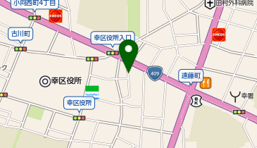 【予約制】akippa 幸区紺屋町1-2▽アキッパ駐車場の地図画像