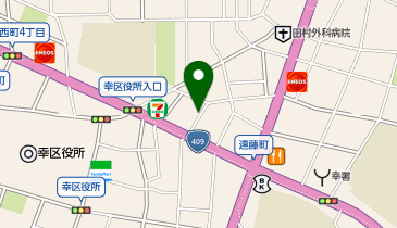 【予約制】akippa [c66d8]幸区戸手1丁目2▽アキッパ駐車場の地図画像