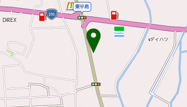 【予約制】akippa 123+N岡山本店 駐車場の地図画像