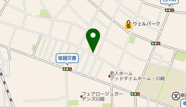 【予約制】akippa 幸区塚越2丁目251▽アキッパ駐車場の地図画像