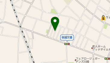 【予約制】akippa [d0902]幸区塚越2丁目▽個宅アキッパ駐車場の地図画像