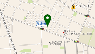 【予約制】akippa 幸区塚越2丁目255-30▽アキッパ駐車場の地図画像