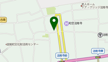 【予約制】akippa NPC24H法隆寺1丁目パーキングの地図画像