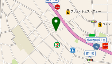 【予約制】akippa 幸区下平間322-2▽アキッパ駐車場の地図画像