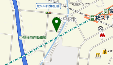 【予約制】akippa 佐久平交流センター第二駐車場の地図画像