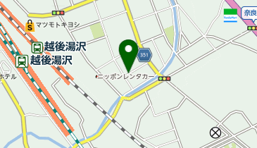 【予約制】akippa 【期間限定】越後湯沢駅東口 湯沢町1丁目駐車場の地図画像