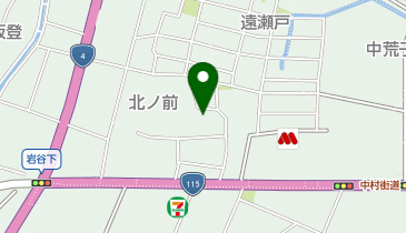【予約制】akippa 舘ノ内16-10☆アキッパ駐車場の地図画像
