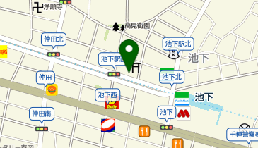 【予約制】akippa 池下1-5-13駐車場の地図画像