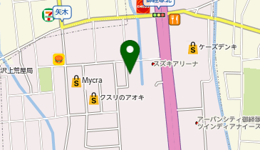 【予約制】akippa レオパレスCameria御経塚駐車場【23307】の地図画像