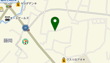 【予約制】akippa レオパレスFUJIOKA駐車場【18142】の地図画像