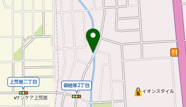 【予約制】akippa レオパレスかめりあ2御経塚駐車場【23857】の地図画像