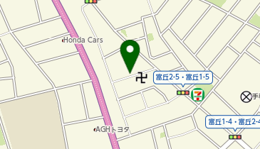 【予約制】akippa レオパレスエクセル駐車場【16625】の地図画像