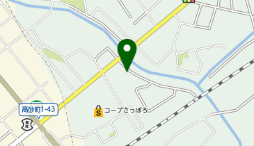 【予約制】akippa レオパレスリバーサイド美園駐車場【29545】の地図画像