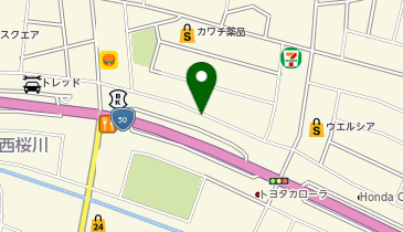 【予約制】akippa レオネクスト飛鳥駐車場【54197】の地図画像