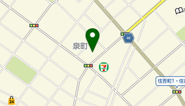 【予約制】akippa レオパレスフォンターナA駐車場【20579】の地図画像