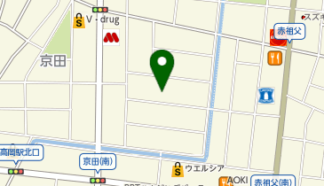 【予約制】akippa レオパレスPeaceful駐車場【27975】の地図画像