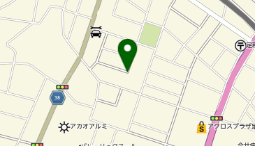 【予約制】akippa レオパレスシンシア駐車場【15335】の地図画像