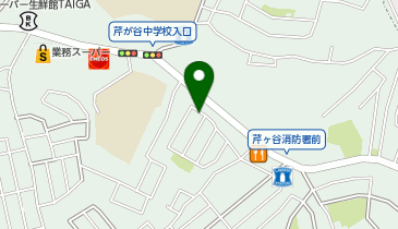 【予約制】akippa 芹が谷3丁目6-1駐車場の地図画像