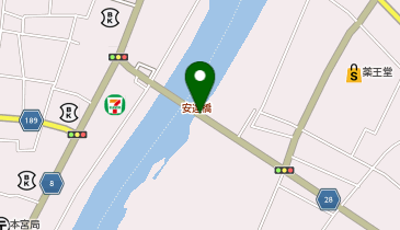 【予約制】akippa 【Cエリア】安達橋 桟敷席<テーブル・イス席(4名)>の地図画像