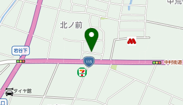 【予約制】akippa 舘ノ前41☆アキッパ駐車場の地図画像