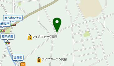 【予約制】akippa BLUELEAF岡谷銀座 No.3 駐車場の地図画像