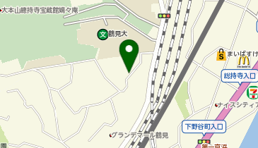 【予約制】akippa 鶴見伊藤の坂_オートバイ専用駐車場の地図画像