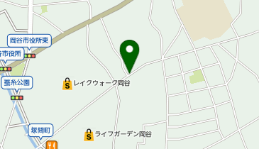【予約制】akippa BLUELEAF岡谷銀座 No.4 駐車場の地図画像