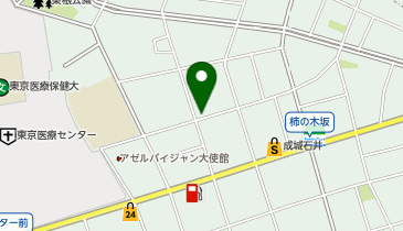 【予約制】akippa [515b3]東が丘1丁目7▽個宅アキッパ駐車場の地図画像