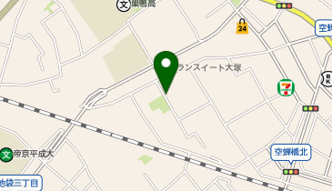 【予約制】akippa ノルドパーク◎アキッパ駐車場の地図画像