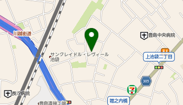 【予約制】akippa [3bfed]上池袋2丁目34 個宅アキッパ駐車場の地図画像