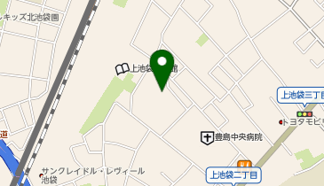 【予約制】akippa [9362e]上池袋2丁目44◎個宅アキッパ駐車場の地図画像