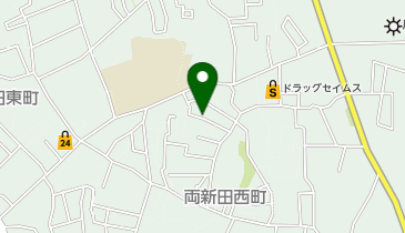 【予約制】akippa 両新田西町6-31駐車場の地図画像
