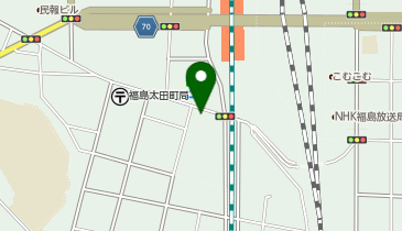 【予約制】akippa 【福島駅まで徒歩7分!】太田町4-37☆アキッパ駐車場の地図画像