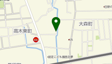 【予約制】akippa 大森町1-55駐車場の地図画像