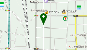 【予約制】akippa 【福島駅まで徒歩7分!】五月町2 月極☆アキッパ駐車場の地図画像
