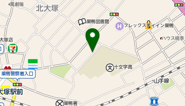 【予約制】akippa 北大塚1丁目11-4◎アキッパ駐車場の地図画像