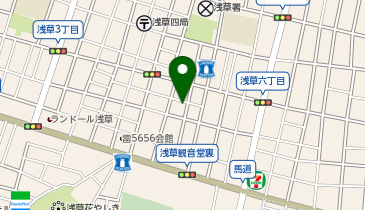 【予約制】akippa NPC24H浅草第2パーキングの地図画像