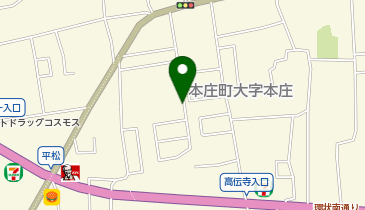 【予約制】akippa レオパレス美リーフ3駐車場【25780】の地図画像