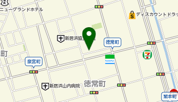 【予約制】akippa レオパレスサンハイツ若水駐車場【24451】の地図画像