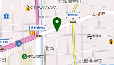 【予約制】akippa レオパレス北新駐車場【22597】の地図画像