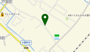 【予約制】akippa レオパレス泉駐車場【29999】の地図画像