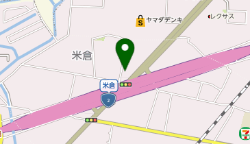 【予約制】akippa レオパレスハピネス米倉駐車場【21040】の地図画像