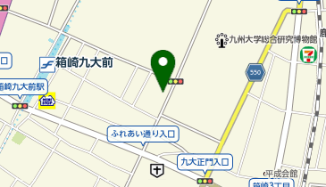 【予約制】akippa 福岡県福岡市東区箱崎の地図画像