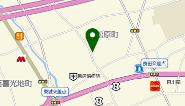 【予約制】akippa レオパレスメルベーユ松原駐車場【23403】の地図画像