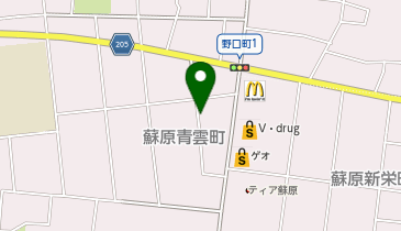 【予約制】akippa レオパレス青雲駐車場【22570】の地図画像