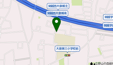 【予約制】akippa 大泉学園町3丁目 O宅アキッパ駐車場の地図画像