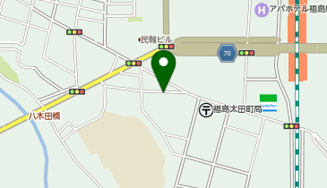 【予約制】akippa 【福島駅まで徒歩9分!】太田町19-23☆アキッパ駐車場の地図画像